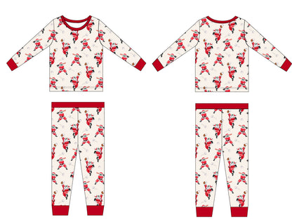 PRE-ORDER: Grand Slam Santa Bamboo Pajama Set