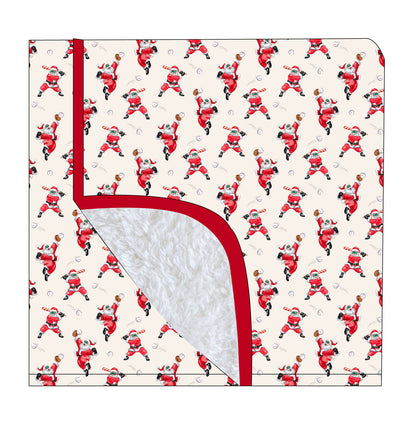 PRE-ORDER: Grand Slam Santa Plush Blanket