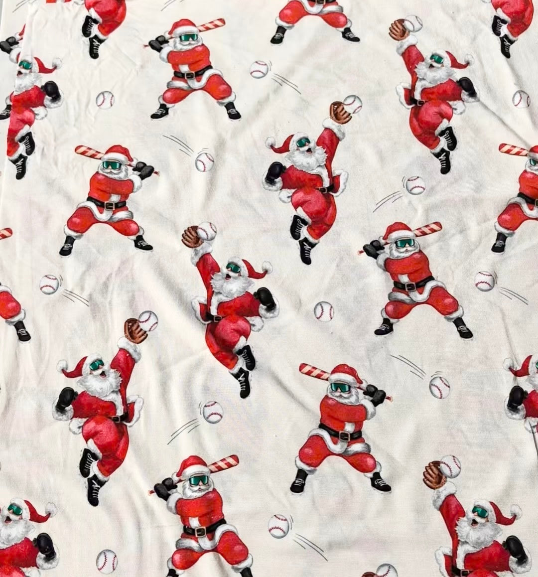 PRE-ORDER: Grand Slam Santa Plush Blanket