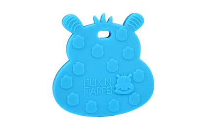Blue Hippo Teether